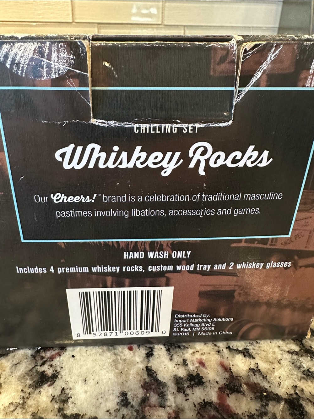 Whiskey Rocks Chilling Set by Ross & Rye Unused - Picture 2 of 4